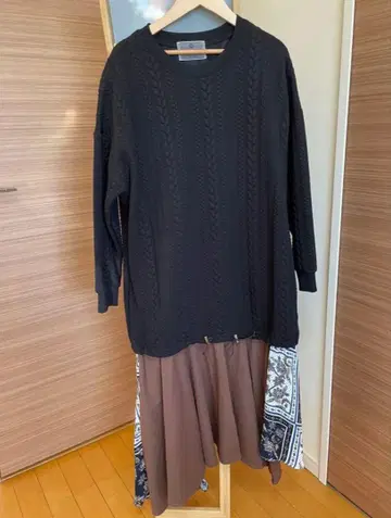 LAYMEE 롱 원피스 여성용 검정 블랙 개성적