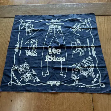 초레어 Lee Riders 50년대 빈티지 반다나 Lee 라이더스