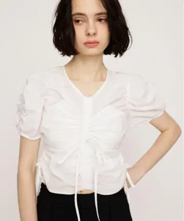 SLY GATHER WOVEN TOPS 개더 우븐 상의 여름옷
