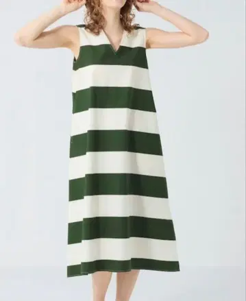 택 포함! UNIQLO marimekko V넥 플레어 원피스