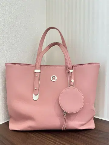 핑크 토트백 소품함 포함