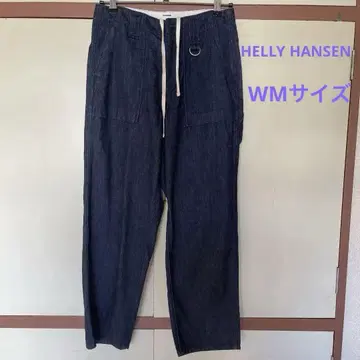 HELLY HANSEN 프레임프루프 데님 팬츠 WM 인기 짙은 블루 중고