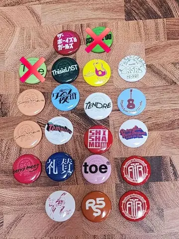 라이징 선 캔뱃지