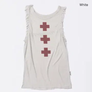 SCULPTOR Emergency Muscle Tank Top WHITE