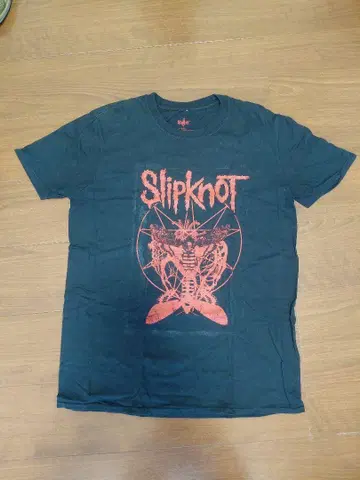 Slipknot 그래픽 티셔츠 블랙