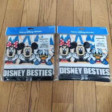 도쿄 디즈니 리조트 워시 타월 Disney Besties 2세트