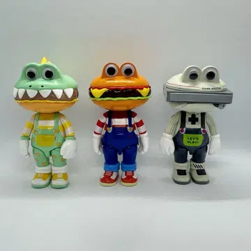 HAPPI CLASS 버거군 피규어 3종