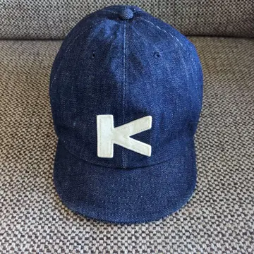 KAVU 데님 K 자수 캡