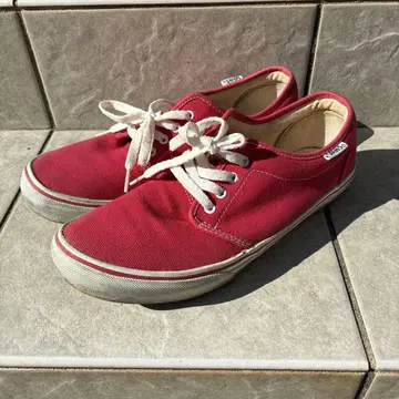 Vans 레드 스니커즈 28.5cm