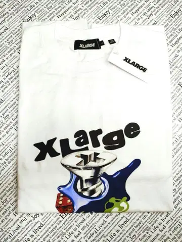 [미사용 새상품] X-LARGE 롱T 화이트 L