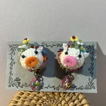 알베로베로 비즈 귀걸이