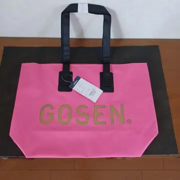 [택 포함 미사용] GOSEN 방수 토트백 핑크