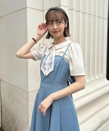F.i.n.t 백리본 캐미 원피스 여성용