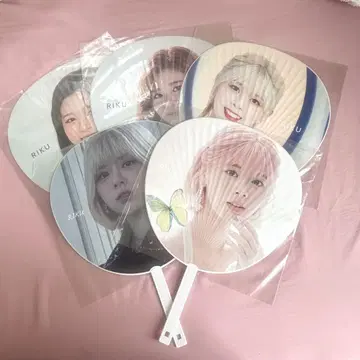 NiziU 리쿠 부채 세트