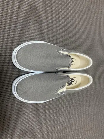 VANS 그레이 슬립온