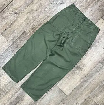 60'S 미군 US ARMY OG107 코튼 새틴 베이커 팬츠