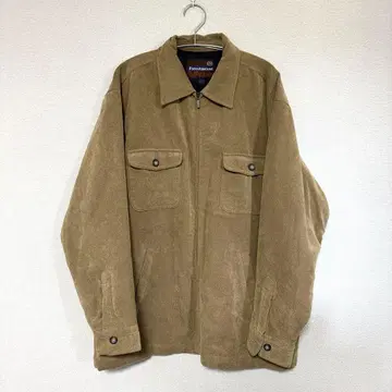 Vintage 90s 풀 집업 자켓 브라운 y2k 아메카지 구제 의류