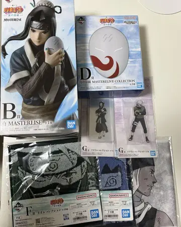 NARUTO 제일복권 화이트 B상 D상 피규어 아크릴 스탠드
