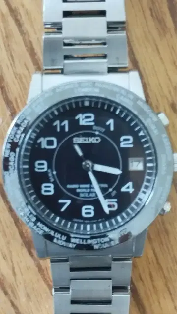SEIKO 솔라 전파 시계 SBFT009