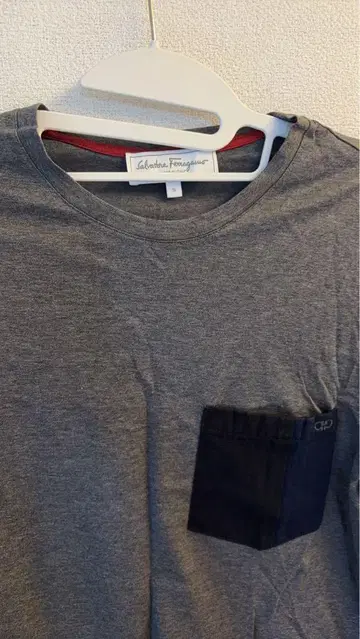 Salvatore Ferragamo 그레이 티셔츠 S