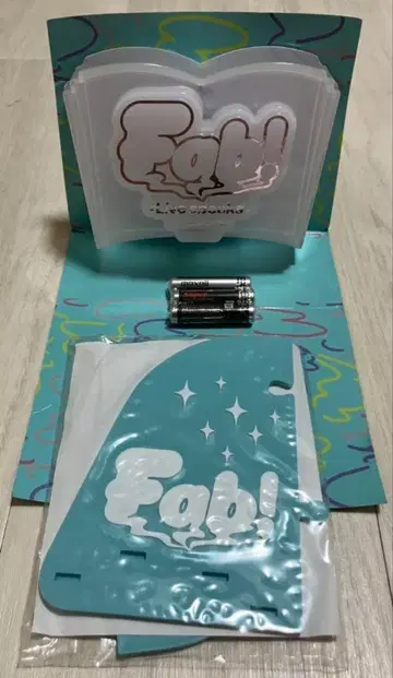 Fab! Live Speaks 북 형태 응원봉 Hey! Say! JUMP