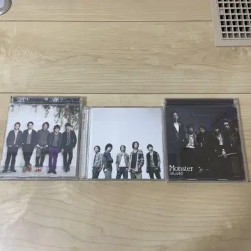 ARASHI 앨범 3매 세트 마이걸 To be free Monster