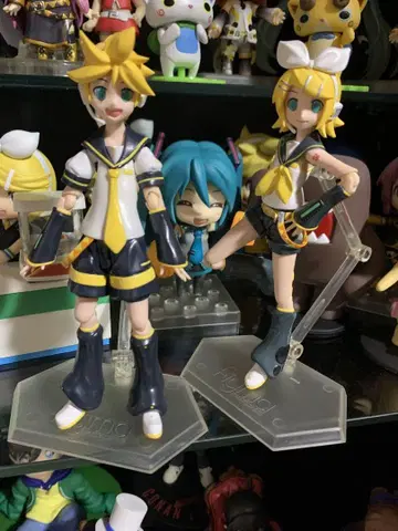 figma 카가미네 린 카가미네 렌 액션 피규어 2체 세트