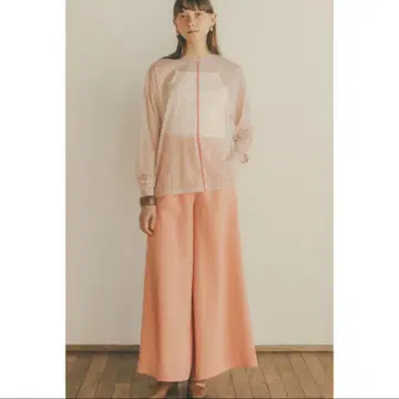 CLANE GEORGETTE LOOSE WIDE PANTS