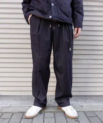 EGO TRIPPING 가로 별주 supima denim trousers