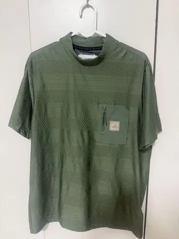 adidas 모크넥 골프 셔츠