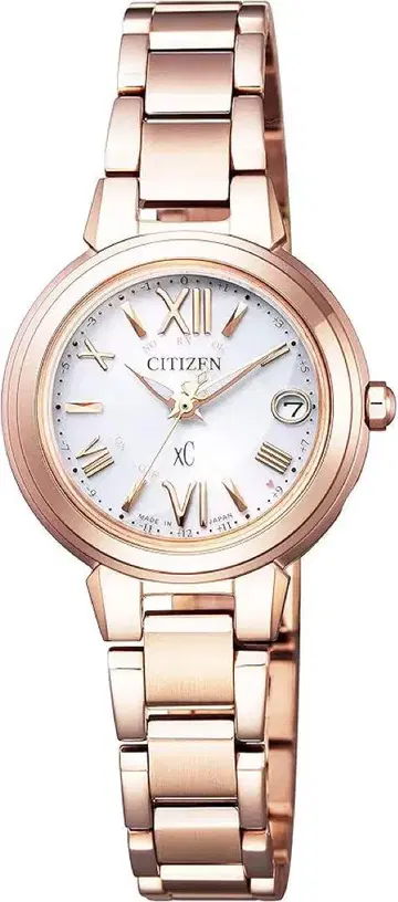CITIZEN XC 로즈 골드 손목시계