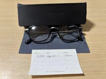 ON MY GLASSES OMG-054-1 블랙 안경
