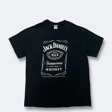 00년대 구제 의류 Jack Daniel's 잭 다니엘 프린트 티셔츠