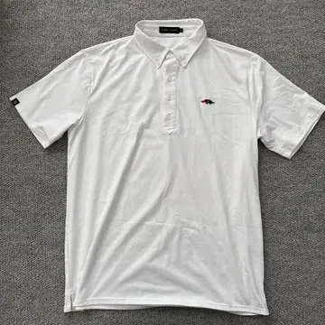 컨디션 최상 RSM-24002 rough&swell 피케 셔츠 L 화이트