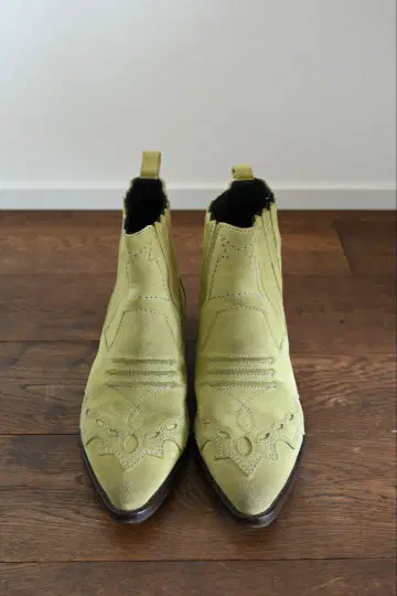 최종 가격 인하 ROSEANNA 웨스턴 부츠 스웨이드