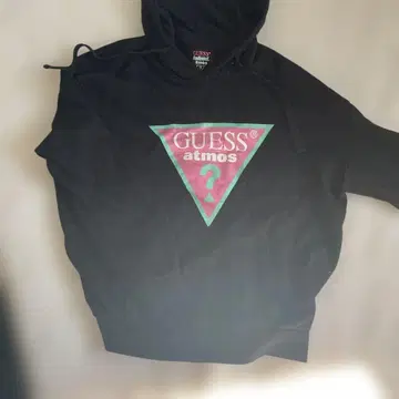 [새상품급] BAD MOOD x GUESS x atmos 후디 (후드티)