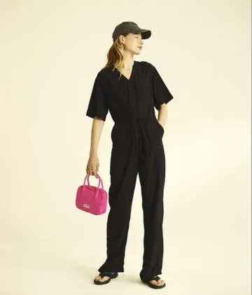 OUTDOOR PRODUCTS 더블 포켓 V넥 올인원