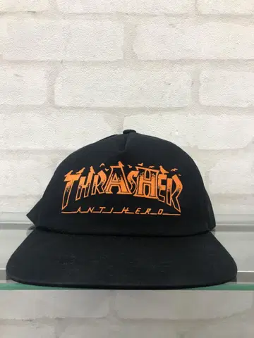 THRASHER ANTIHERO 스냅백 캡