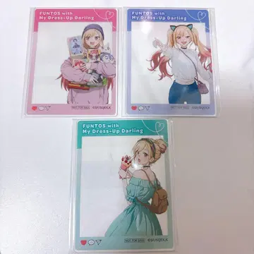 그 비스크 돌은 사랑을 한다 판토에스 아크릴 카드 키타가와 마린 3장