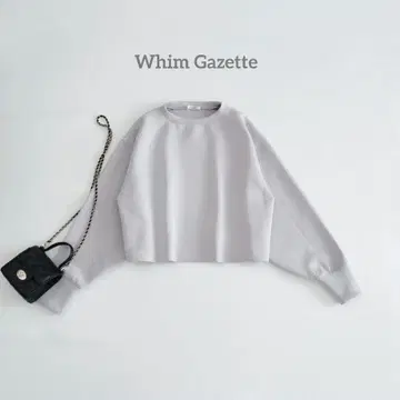Whim Gazette 컴팩트 골판지 풀오버 라이트 그레이 F