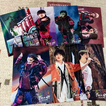 선택 가능한 JUMP 아리오카 다이키 야오토메 히카루 7장 묶음 판매