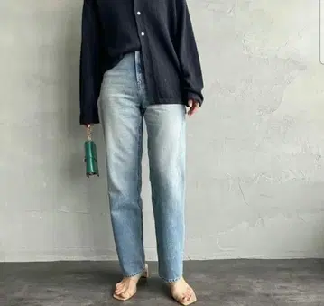 [새상품급] YANUK 야누크 LEA 데님 보이즈 스트레이트