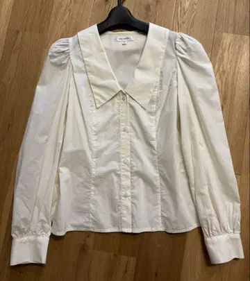 MOUSSY 화이트 셔츠 블라우스