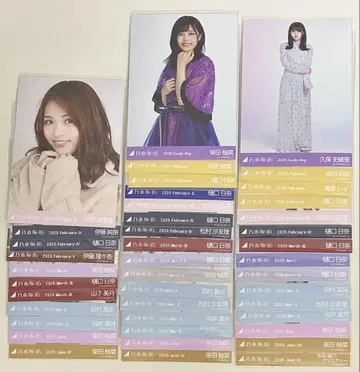 노기자카46 브로마이드 묶음 판매 2020년 1월 ~ 6월