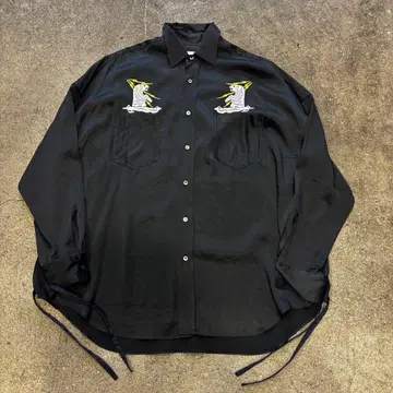 facetasm SKA SHIRT BLACK (KR-SH-U02)