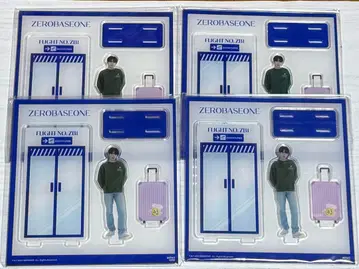 zb1 제베원 팝업 아크릴 스탠드 한유진 미개봉 4개 세트