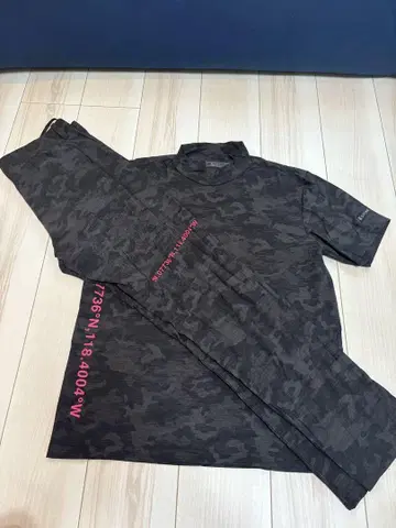 G/FORE 반팔 셔츠 롱 바지 셋업