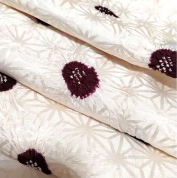 순수 실크 오비 장식 천 링 모양 짜내기
