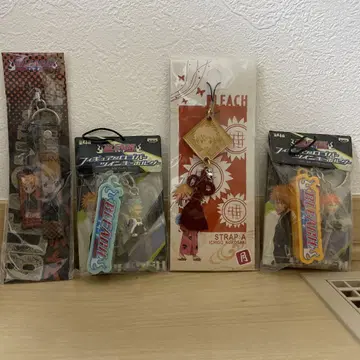 BLEACH 캐릭터 키링 4개 세트