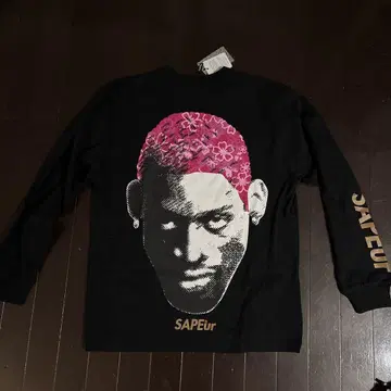 미사용 SAPEur 사풀 SAKURA HEAD L/S TEE L